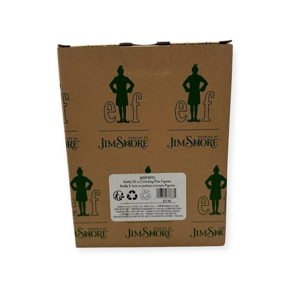 Enesco Jim Shore‎ Buddy the Elf Smiling's My Favorite Figurine 6013940 NEW 2023